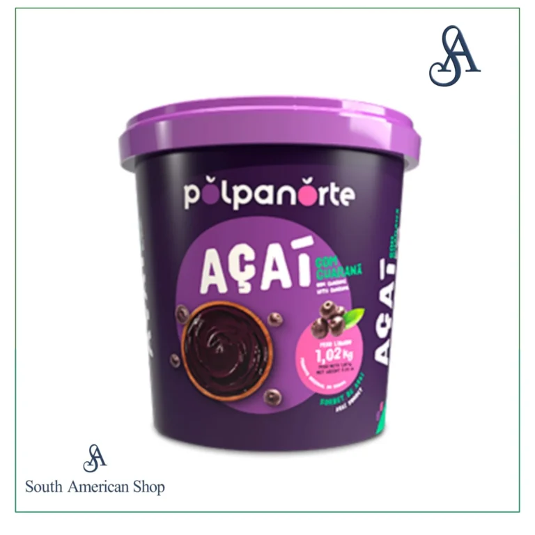 Creme De Açaí Com Guaraná 1.02Kg - Polpa Norte