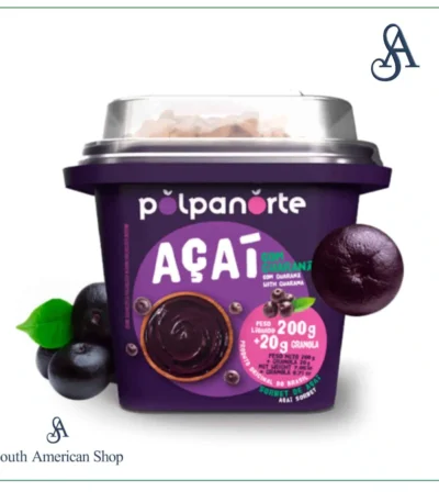 Creme de Açai com Guaraná e Granola 220g - Polpa Norte