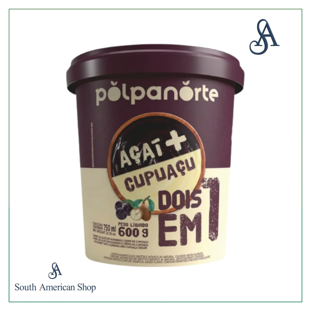 Açai com Cupuaçu 600g - Polpa Norte