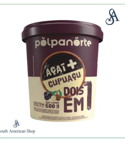 Açai com Cupuaçu 600g - Polpa Norte