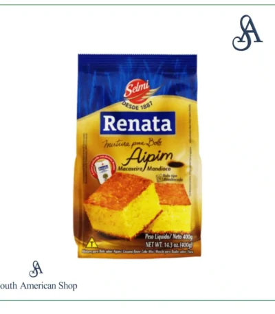 Massa para Bolo - Sabor Aipim 400gr - Renata