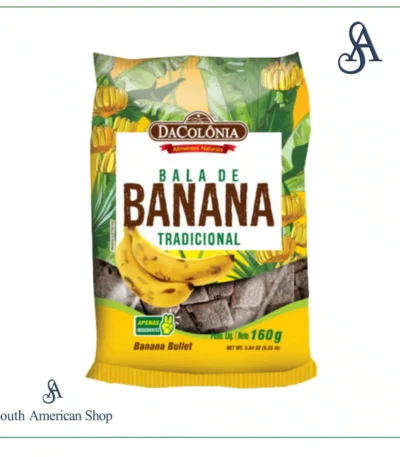 Bala de Banana 160g - DaColonia