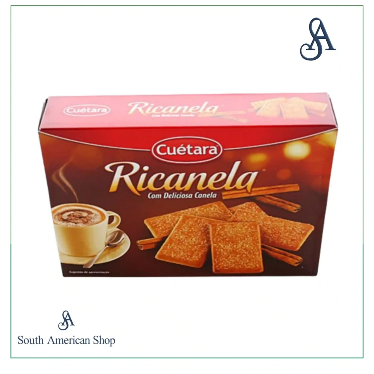 Biscoito Ricanela 341G - Cuétera