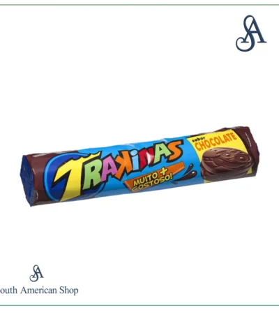 Biscoito Recheado de Chocolate 126g - Trakinas