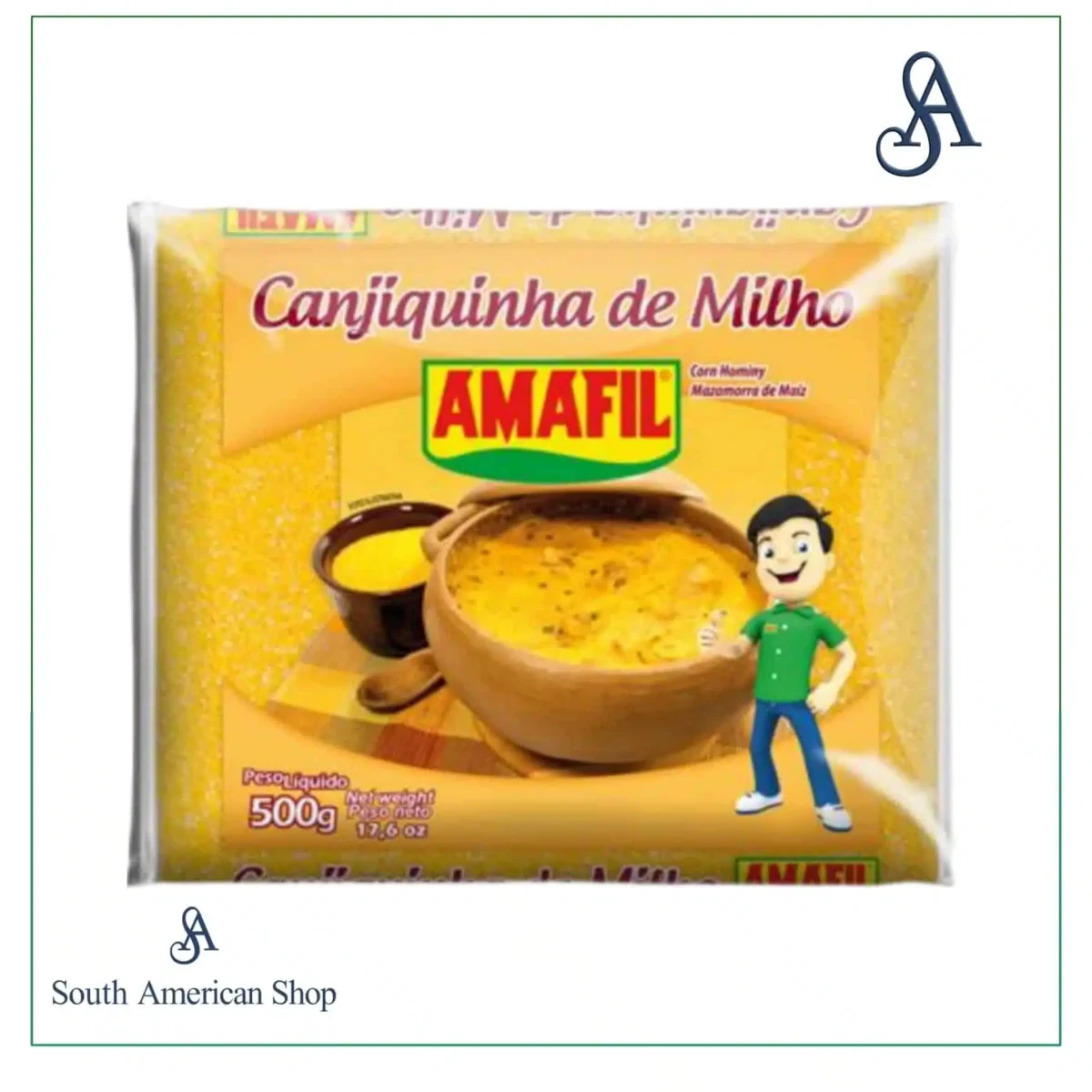 Canjiquinha De Milho (Xerem) 500G - Amafil