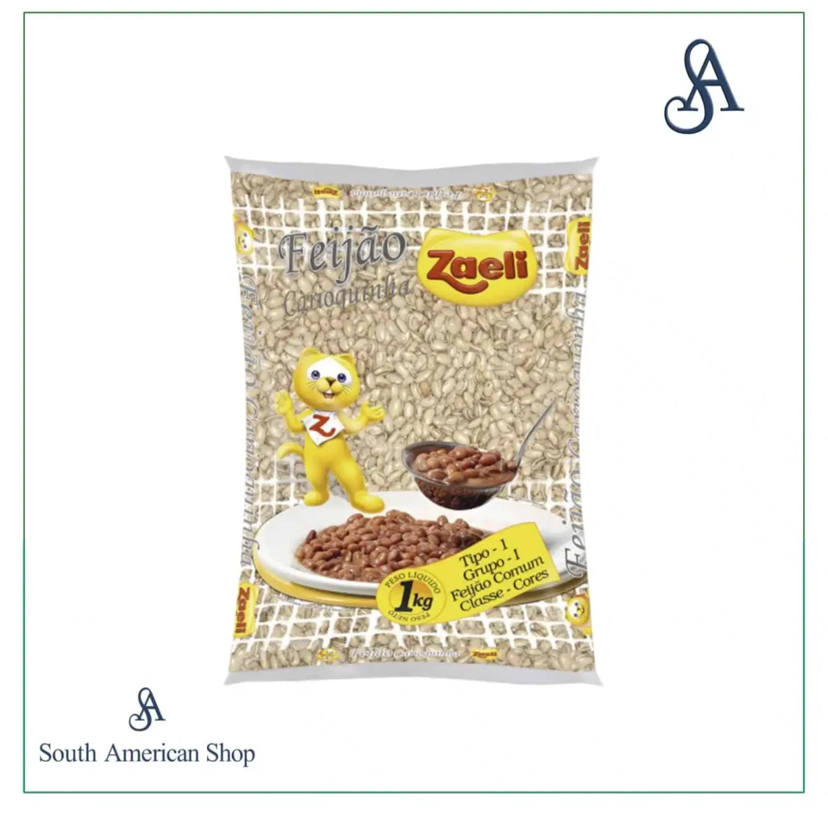 Carioca Beans 1Kg Zaeli