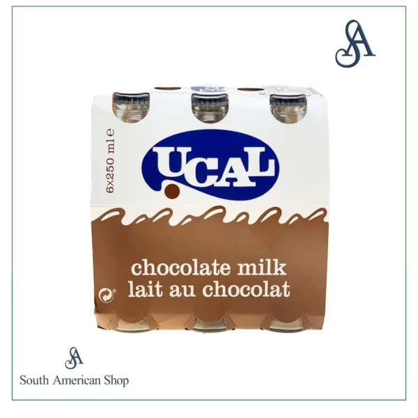 Leite com Chocolate Embalagem com 6 Garrafas de 250ml - Ucal