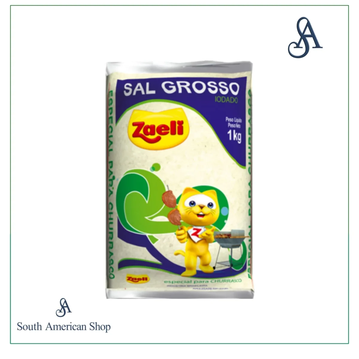 Sal Grosso 1Kg - Zaeli