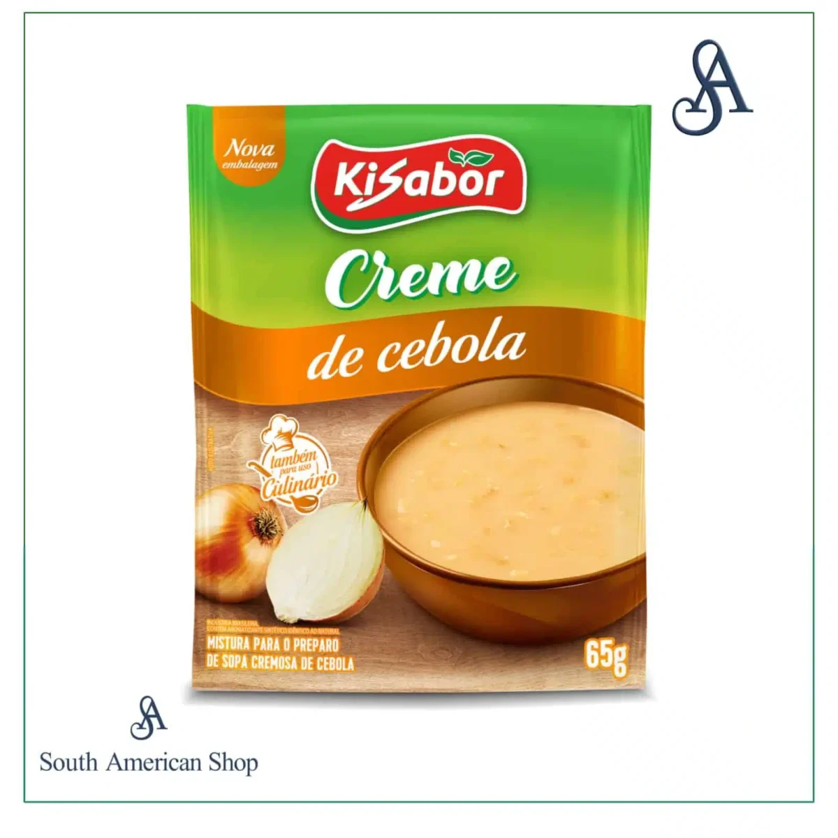 Creme De Cebola 65G - Kisabor