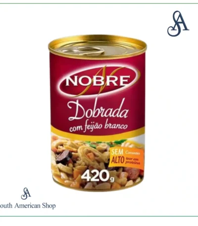 Dobrada com Feijão Branco 420g - Nobre