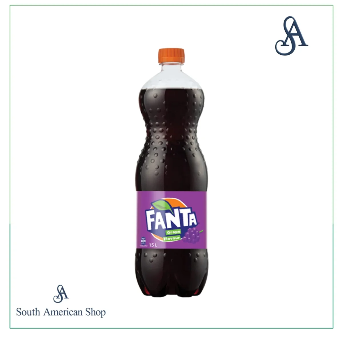 Fanta Grape Zero Suggar Bottle 1.5Lt