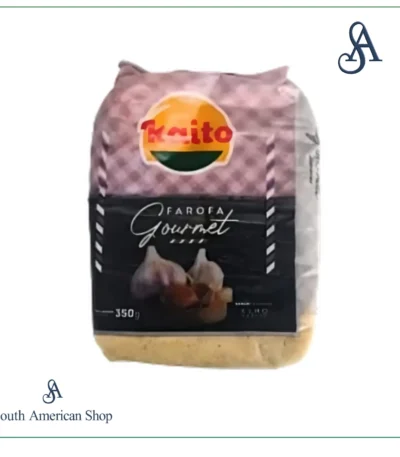 Farofa Gourmet de Mandioca com Alho 350g - Kaito