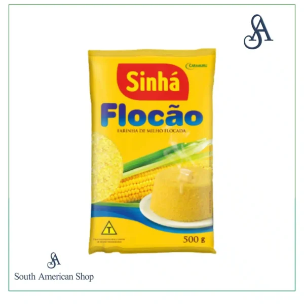 Farinha de Milho Flocada (Flocão) 500g - Sinhá