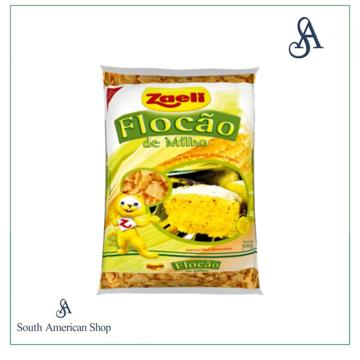 Flocked Corn Flour Flocao 500Gr