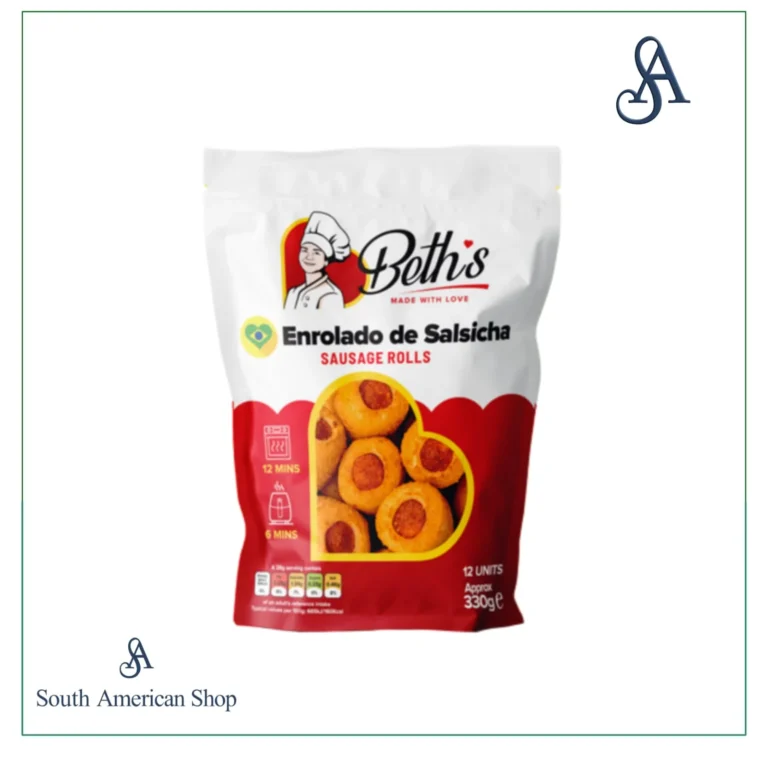 Enrolado De Salsicha 12Un 330Gr - Beth`s