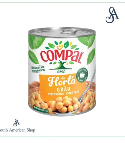 Grão-de-bico Cozido 845gr - Compal