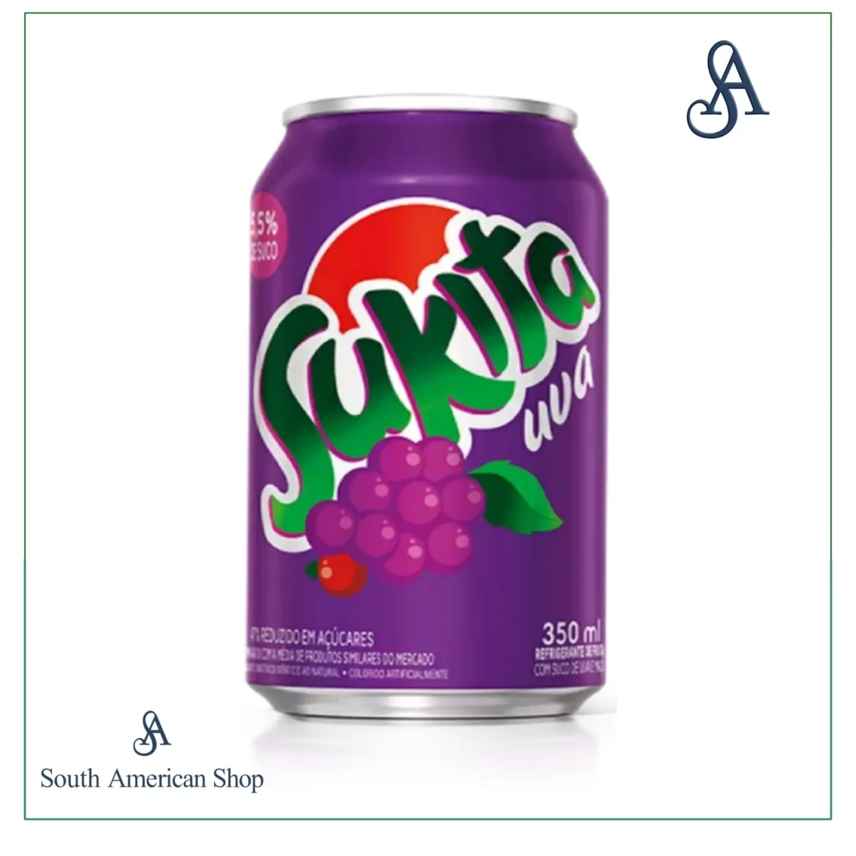 Grape Soda Can 350Ml Sukita