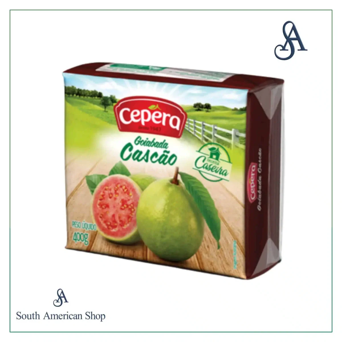 Goiabada Cascão 400Gr - Cepera