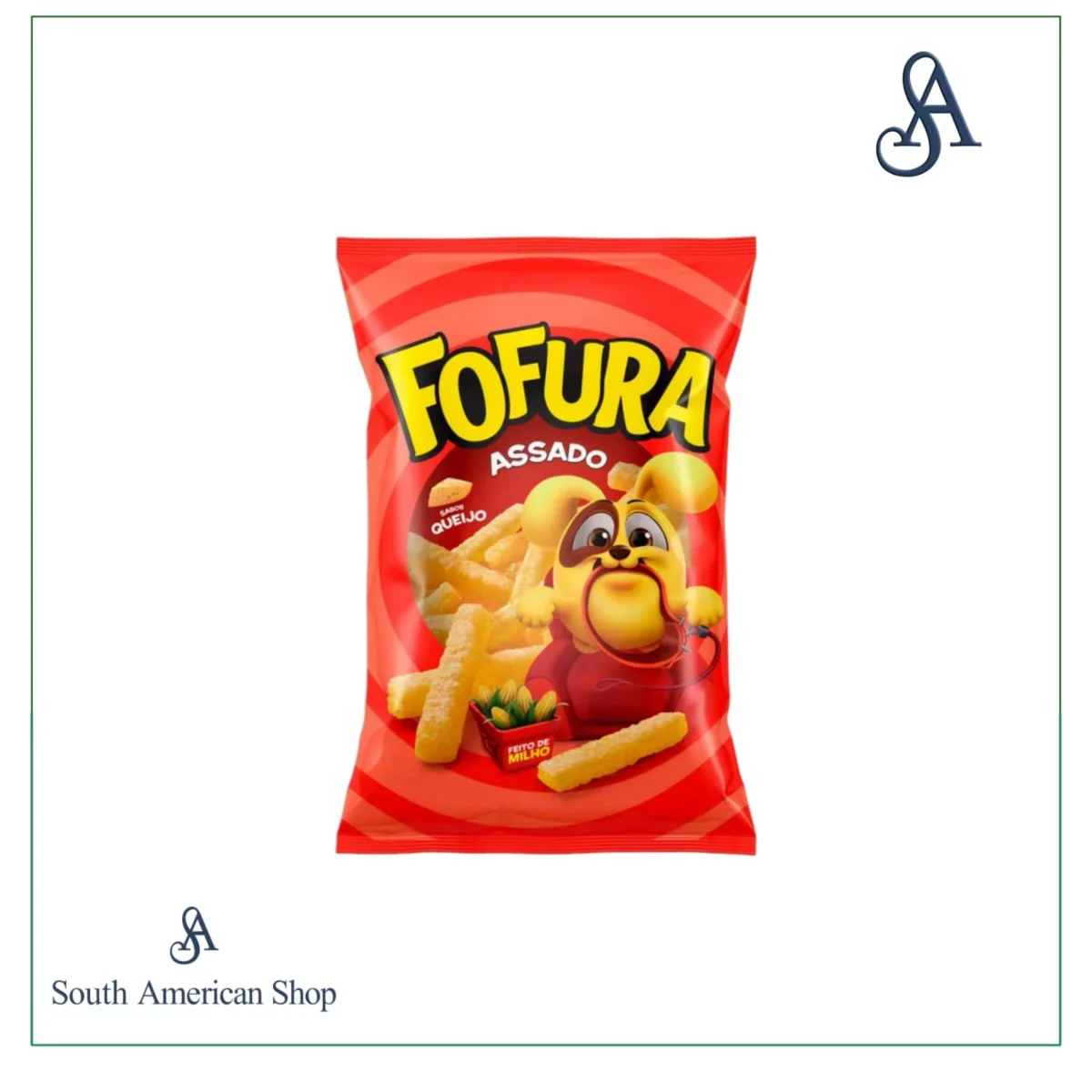 Ham Chips 80Gr Fofura