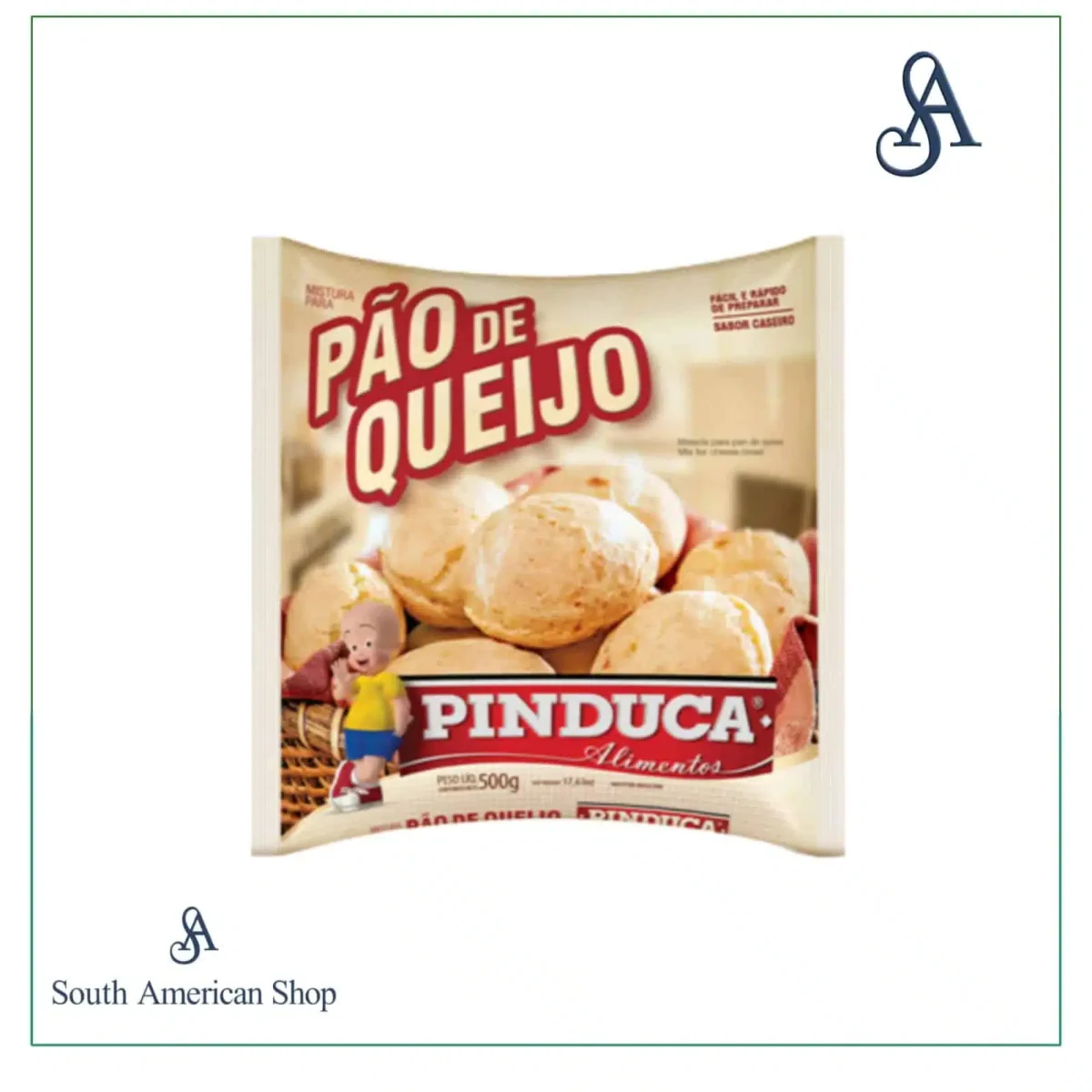 Mistura Pronta De Pão De Queijo 500G - Pinduca