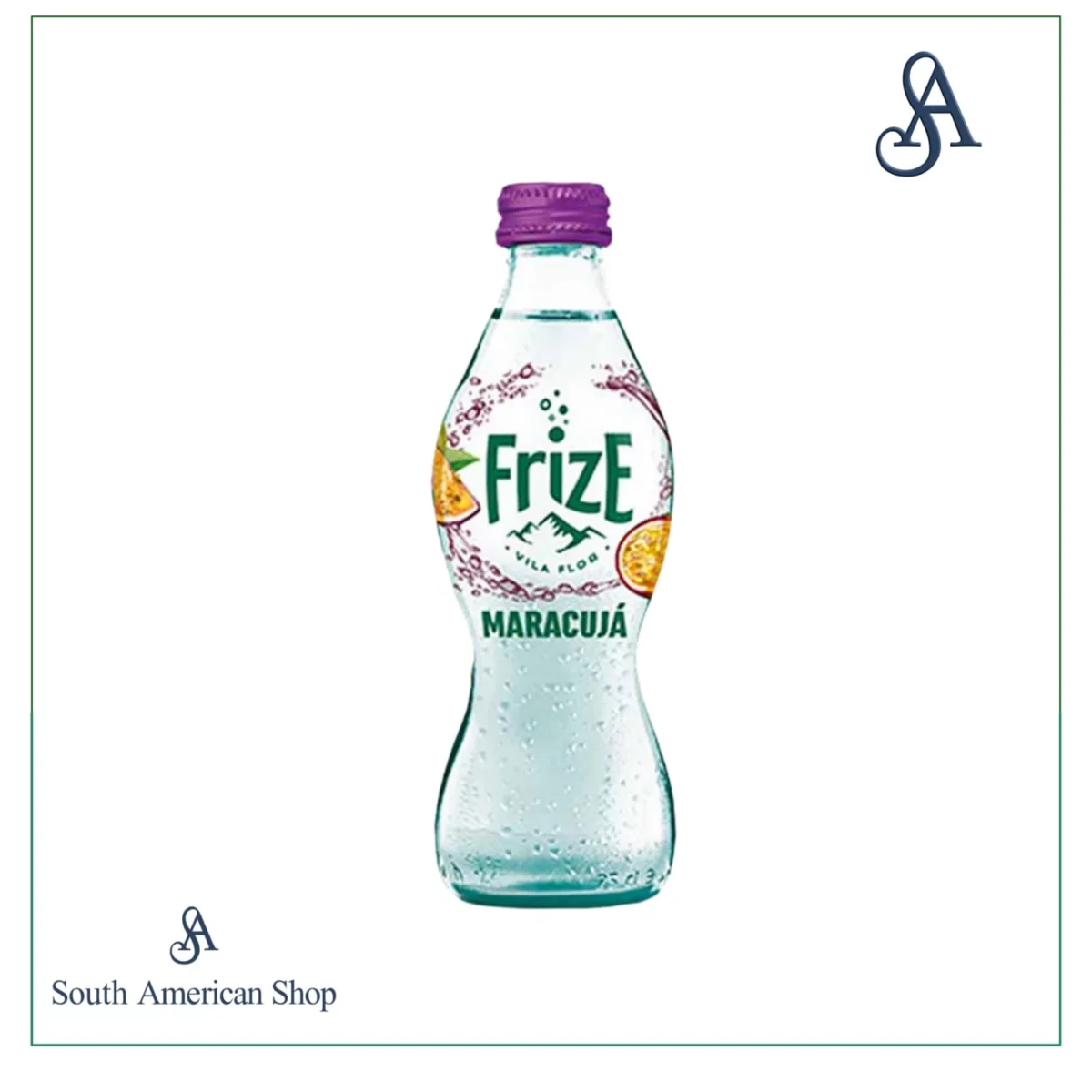 Água Gaseificada Sabor Maracujá 250Ml - Frize