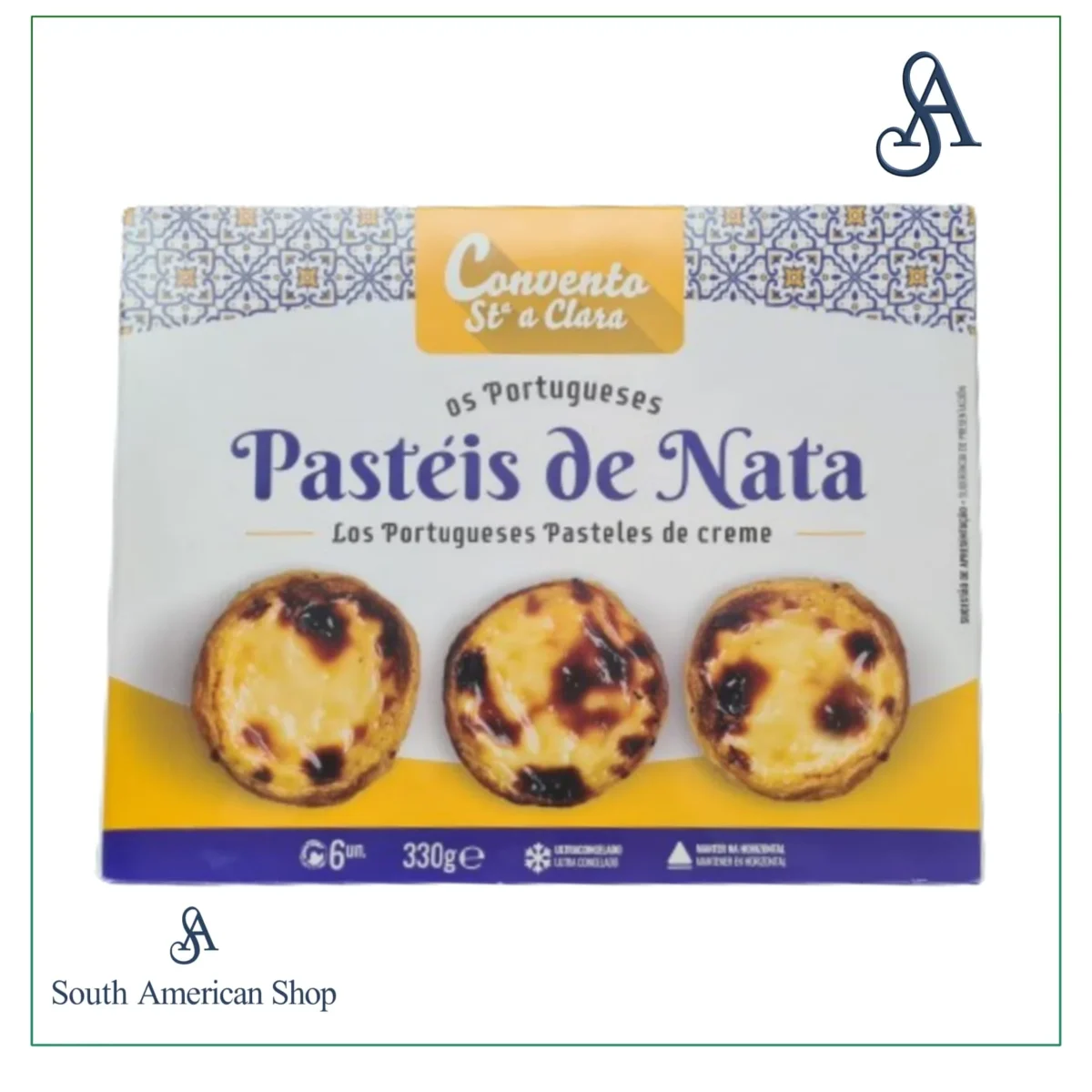 Pasteis De Nata 355G - Convento Sta Clara