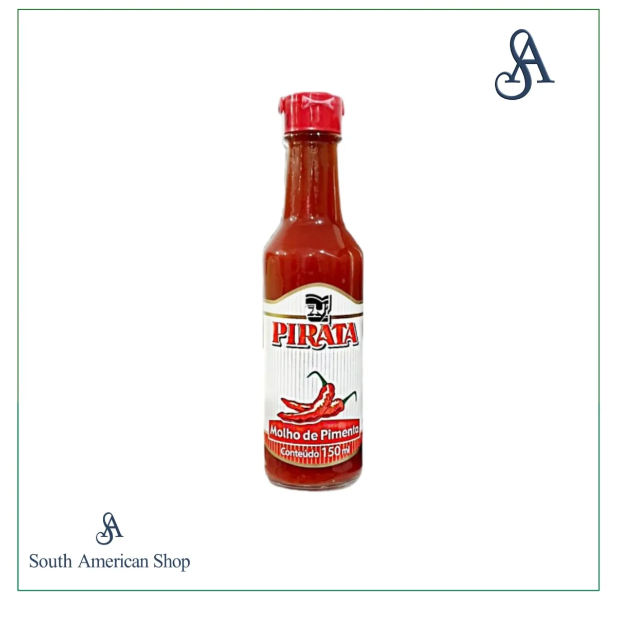 Molho De Pimenta 150Ml - Pirata