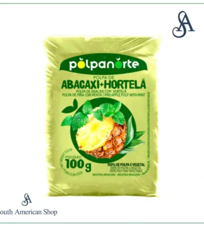 Polpa de Abacaxi e Hortelã 100g - Polpa Norte