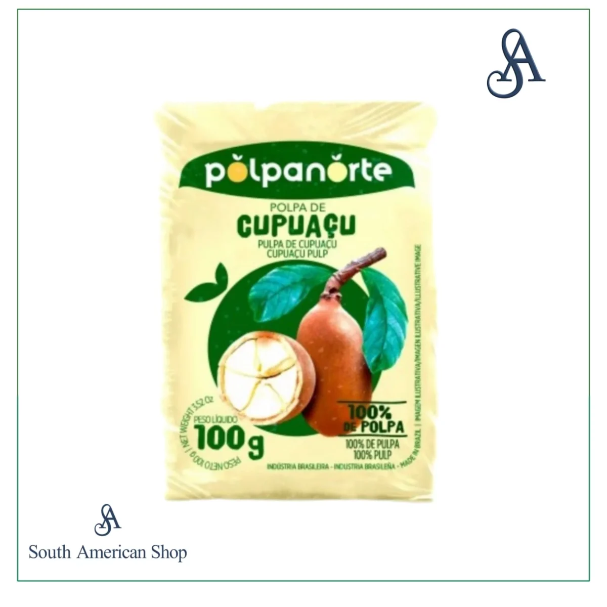 Polpa De Cupuaçu 100G - Polpa Norte