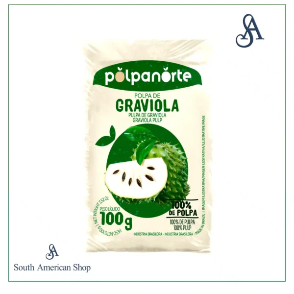 Polpa de Graviola 100g - Polpa Norte