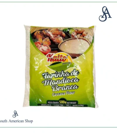 Farinha de Mandioca Branca 500gr - Kaito