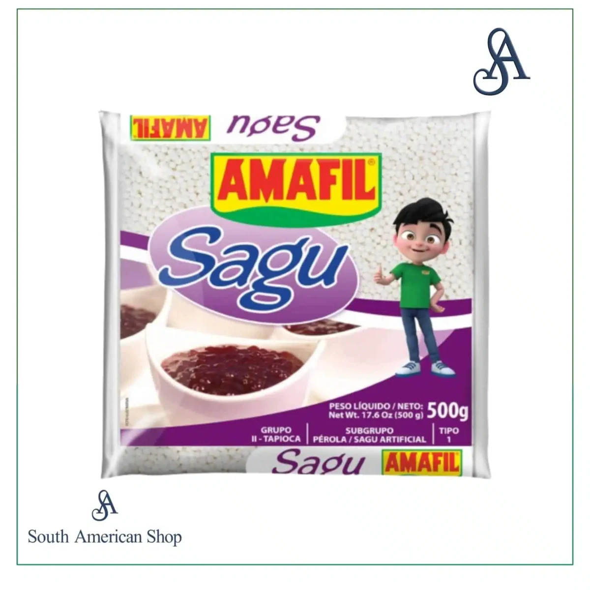 Sagu 500G - Amafil