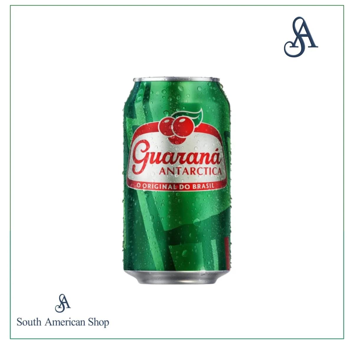 Soda Guarana Antarctica Can 330Ml