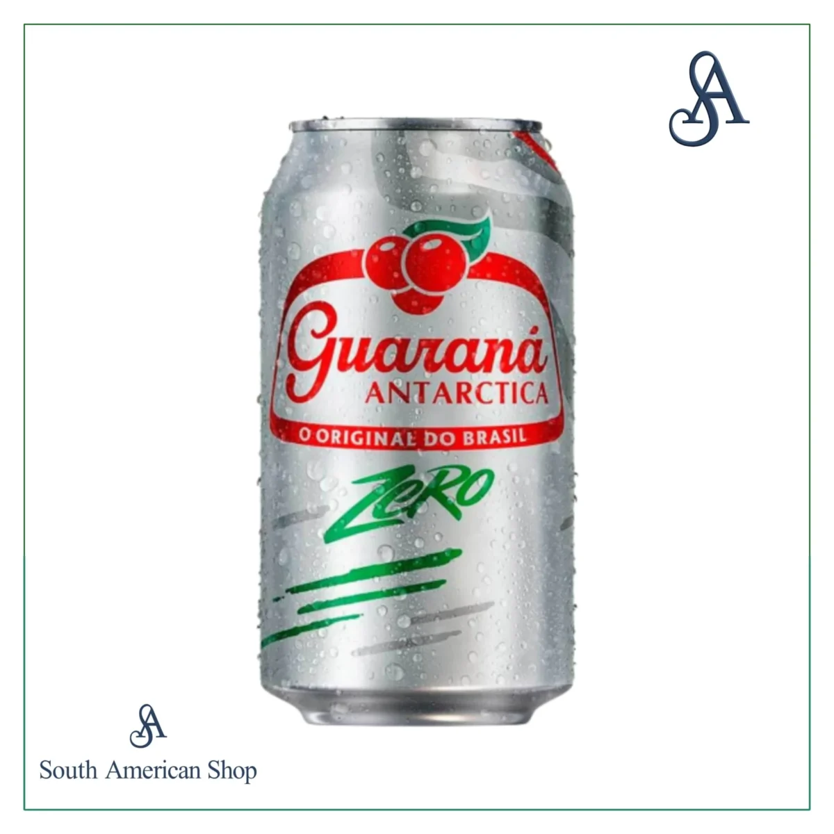 Refrigerante Guaraná Antarctica Zero - Lata 330Ml