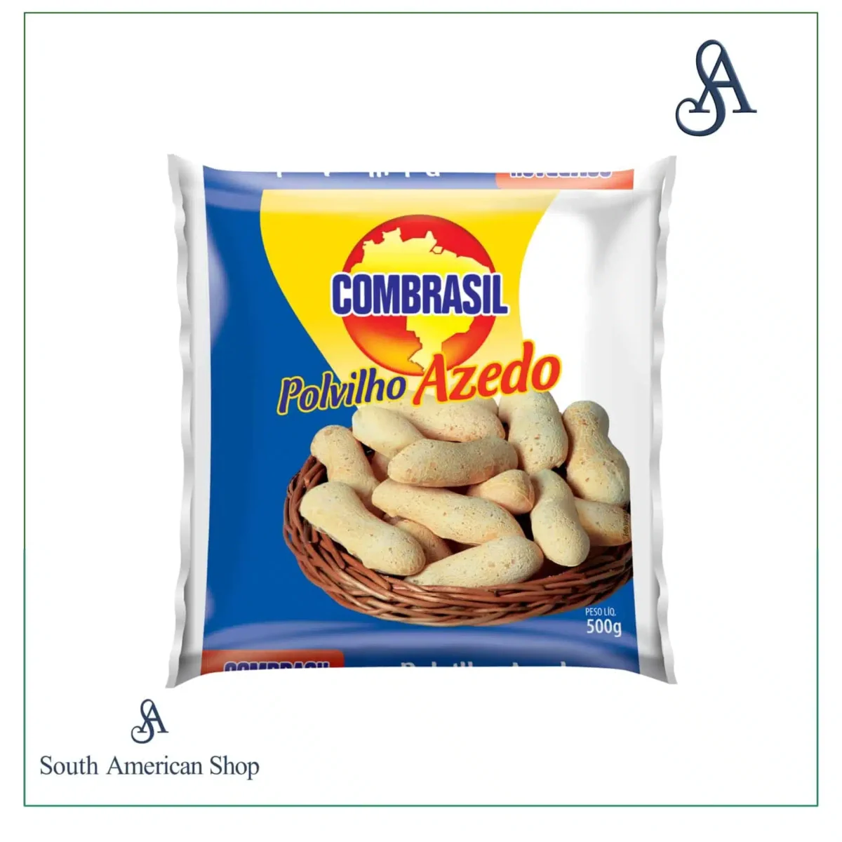 Polvilho Azedo 500Gr - Combrasil