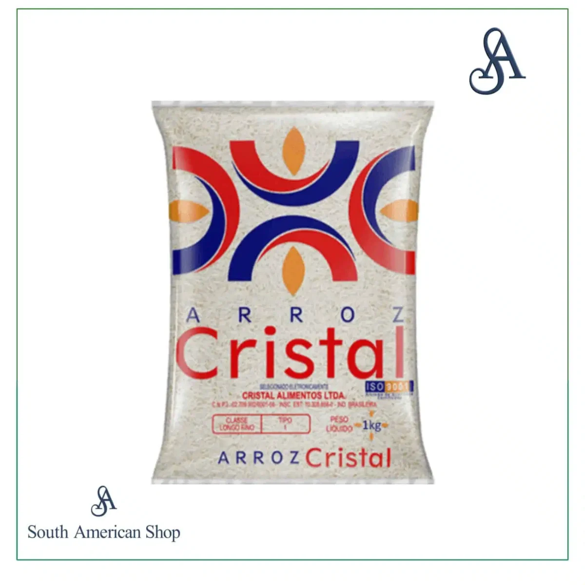 White Rice 1Kg Cristal