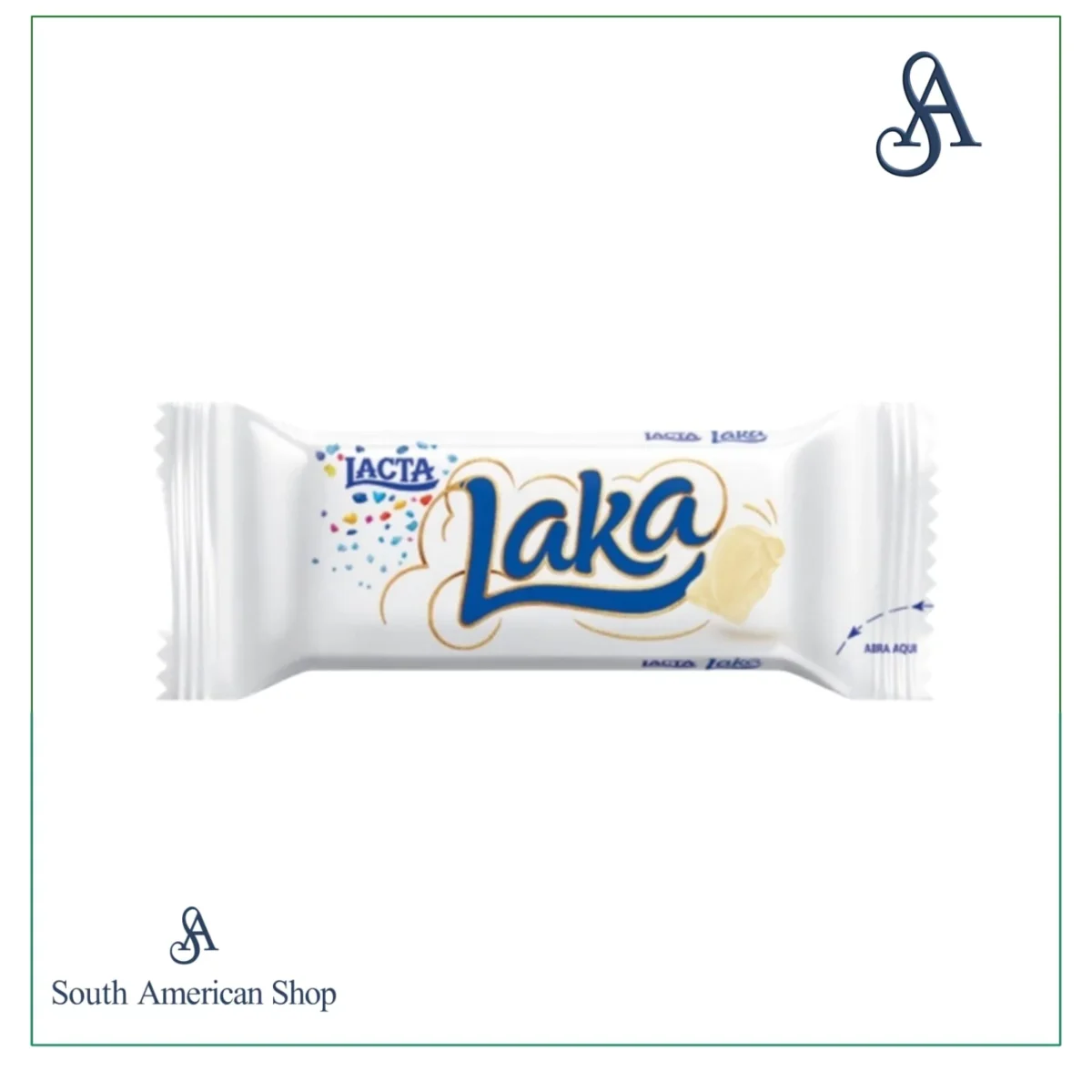 Chocolate Branco Laka 20Gr - Nestlé