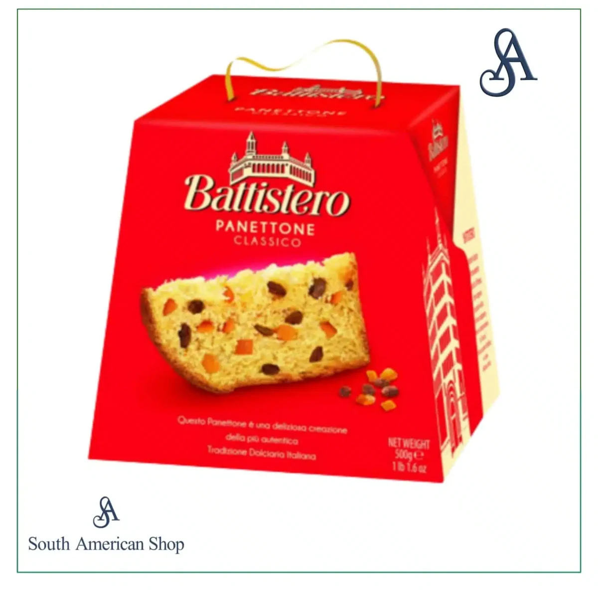 Panettone 500Gr - Battistero