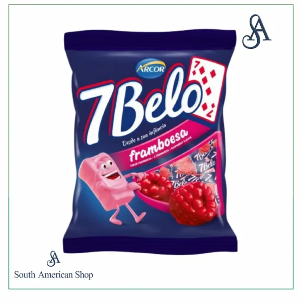 7 Belo - Raspberry Candy 100g - Arcor
