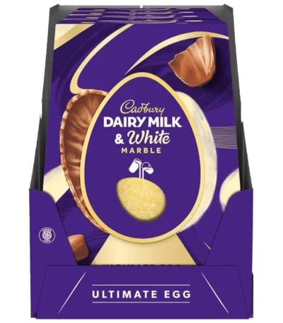 Cadbury Chocolate ao Leite e Chocolate Branco Mesclado 372g