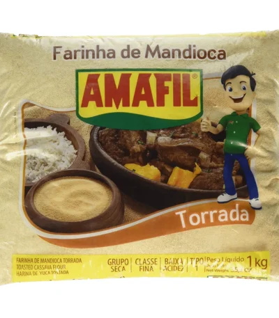 Farinha de Mandioca Torrada 500g Amafil