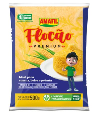 Flocked Corn Flour (Flocão) Amafil 500g