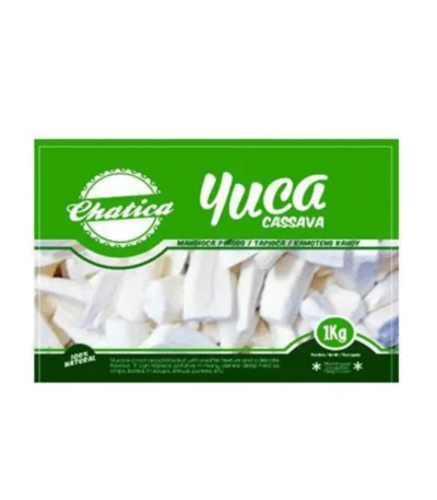 Frozen Cassava Chips 1kg Chatica