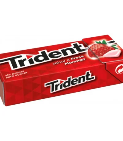 Trident Strawberry Gum Box 14g