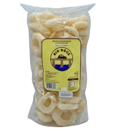Traditional Polvilho Biscuits 80g Rio Doce